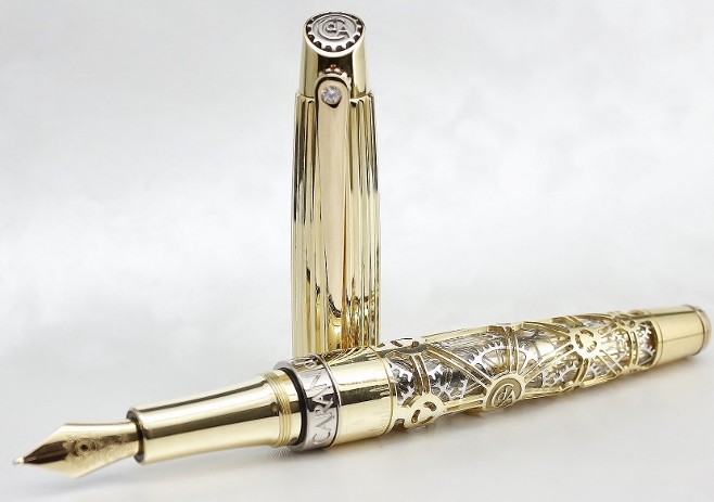 (image for) Caran d' Ache 1010 18K Yellow Gold Limited Edition Fountain Pen